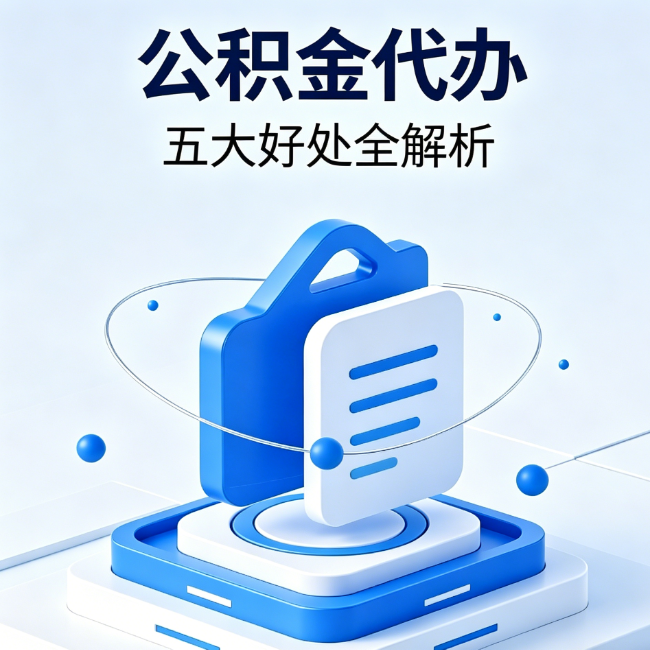 深圳公积金代办到底值不值？这5大好处让你少走弯路